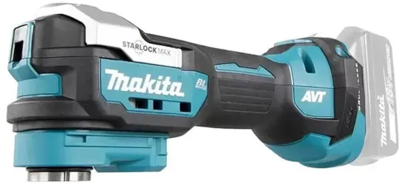 Aku multifunkční nářadí Makita DTM52Z / 18 V / ± 1,8° / LED světlo / 10000 - 20000 ot./min. / BEZ AKUMULÁTORU A NABÍJEČKY / modrá/černá Varianta: ivi1