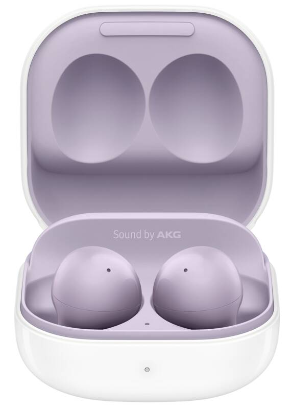 Bezdrátová sluchátka Samsung Galaxy Buds 2 / SM-R177NLVA / Bluetooth 5.2 / integrovaný mikrofon / fialová Varianta: ivi1