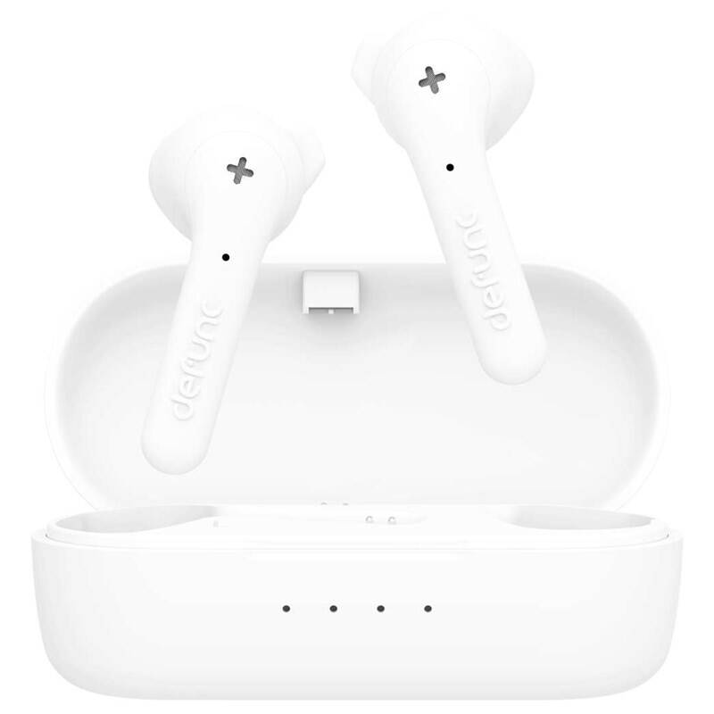 Bezdrátová sluchátka Defunc True Basic / Bluetooth 5.0 / 50 Hz - 10000 Hz / USB-C / bílá Varianta: ivi1