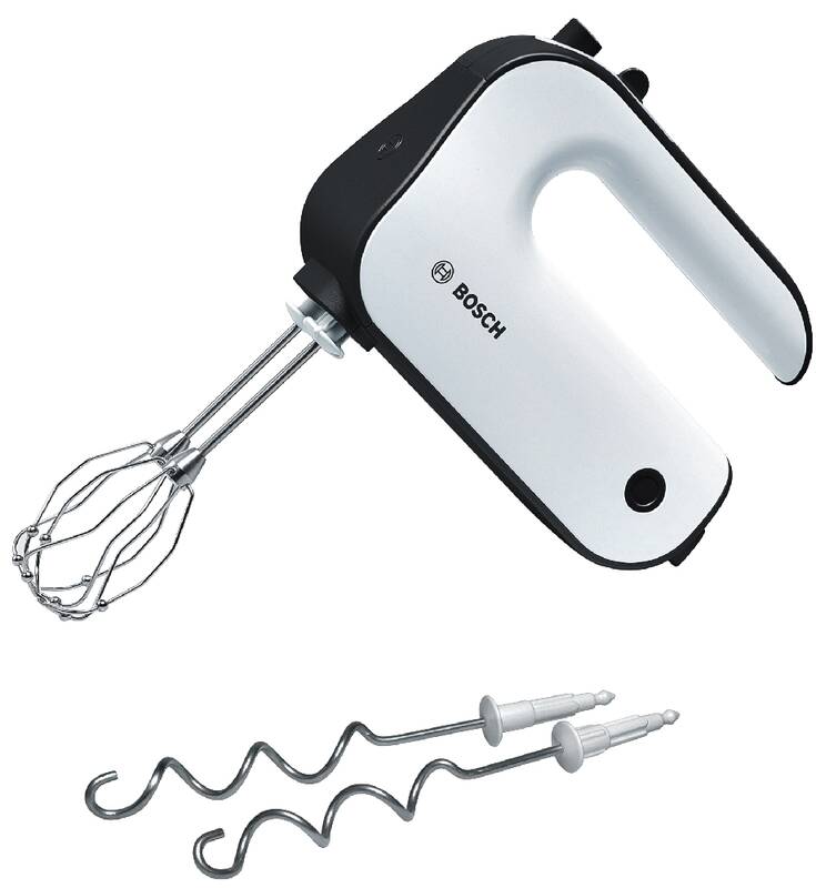 Ruční šlehač Bosch Styline MFQ4020 / 450 W / 65 dB / pulzní spínač / černá / bílá Varianta: ivi1