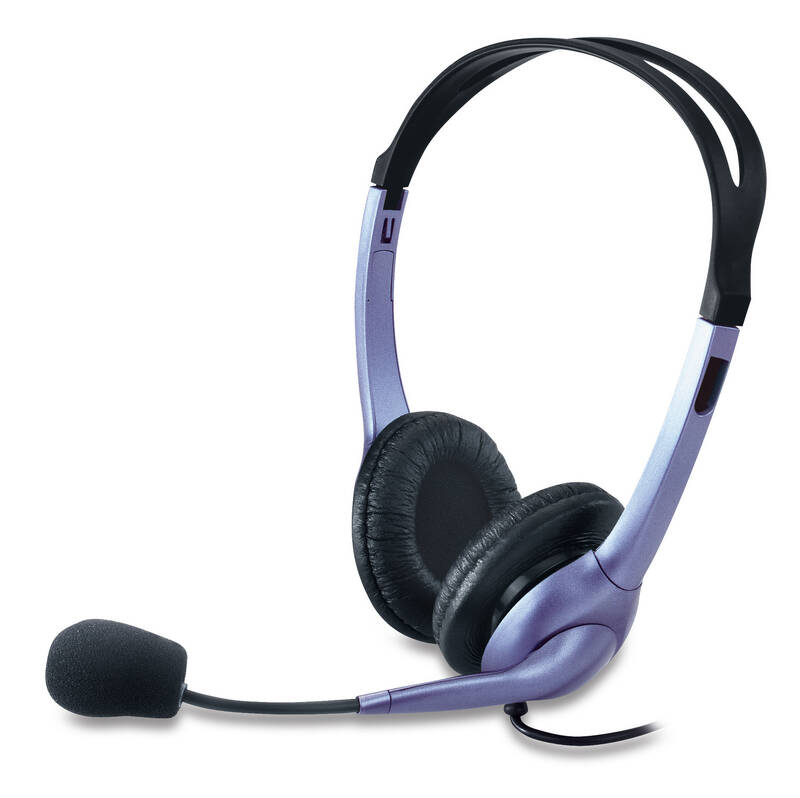 Herní sluchátka Headset Genius HS-04S / černá/stříbrná Varianta: ivi1