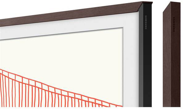 Výměnný rámeček Samsung pro Frame TV s úhlopříčkou 55" 2021 / VG-SCFA55BWBXC / rovný design / hnědá Varianta: ivi1