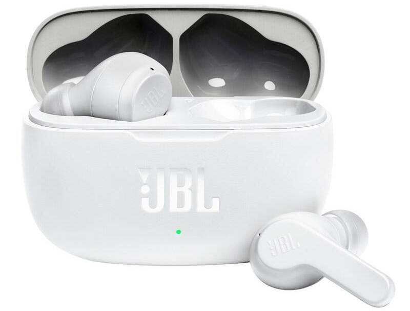 Bezdrátová sluchátka JBL Wave 200TWS / 108 dB / IPX2 / 16 ohmů / 20 - 20000 Hz / bílá Varianta: ivi3
