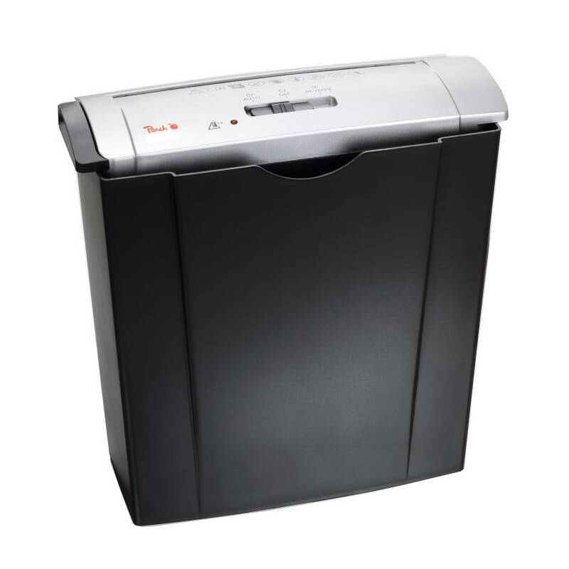 Kancelářský skartovač Peach PS400-02 / 6 listů / 8 l / černá Varianta: ivi1