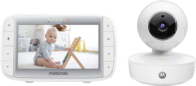 Dětská chůvička Motorola MBP50 / 5 (12,7 cm) / 300 m / bílá Varianta: ivi1