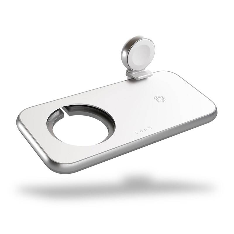 Bezdrátová nabíječka Zens 4v1 ZEDC17W / 45W USB PD Design pro MagSafe / bílá Varianta: ivi1
