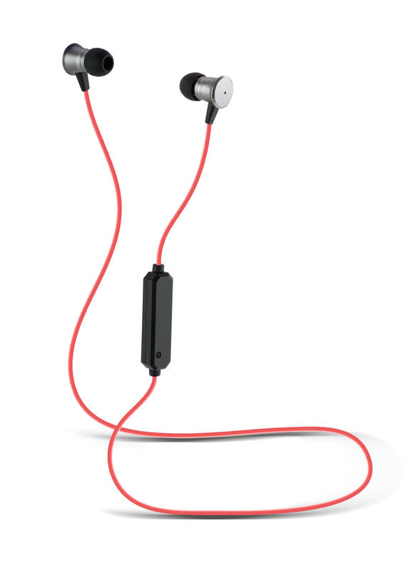 Bezdrátová sluchátka GoGEN EBTM 81R / bluetooth / černá/červená Varianta: ivi1