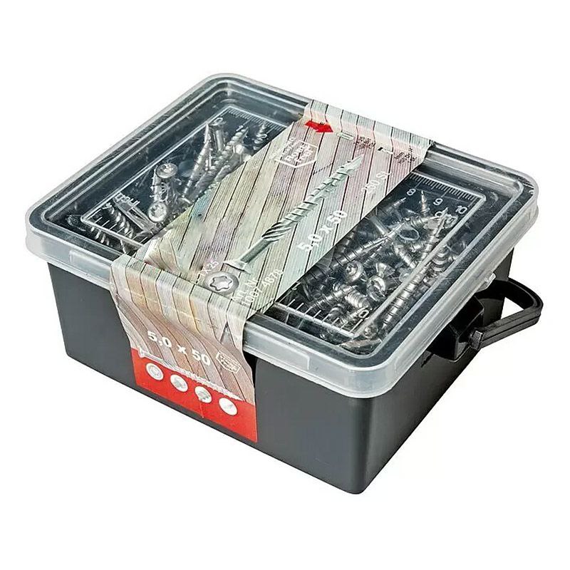 Sada šroubů do dřeva Profi Depot  / 5 x 50 mm / 250 ks / nerezová ocel Varianta: ivi1