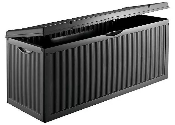 Zahradní úložný box Wave / 120 x 52 x 54 cm / plast / antracitová Varianta: ivi1