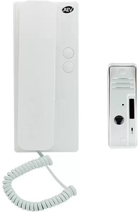 Dveřní interkom REV / 230V/50Hz / IP20 / plast / bílá Varianta: ivi1