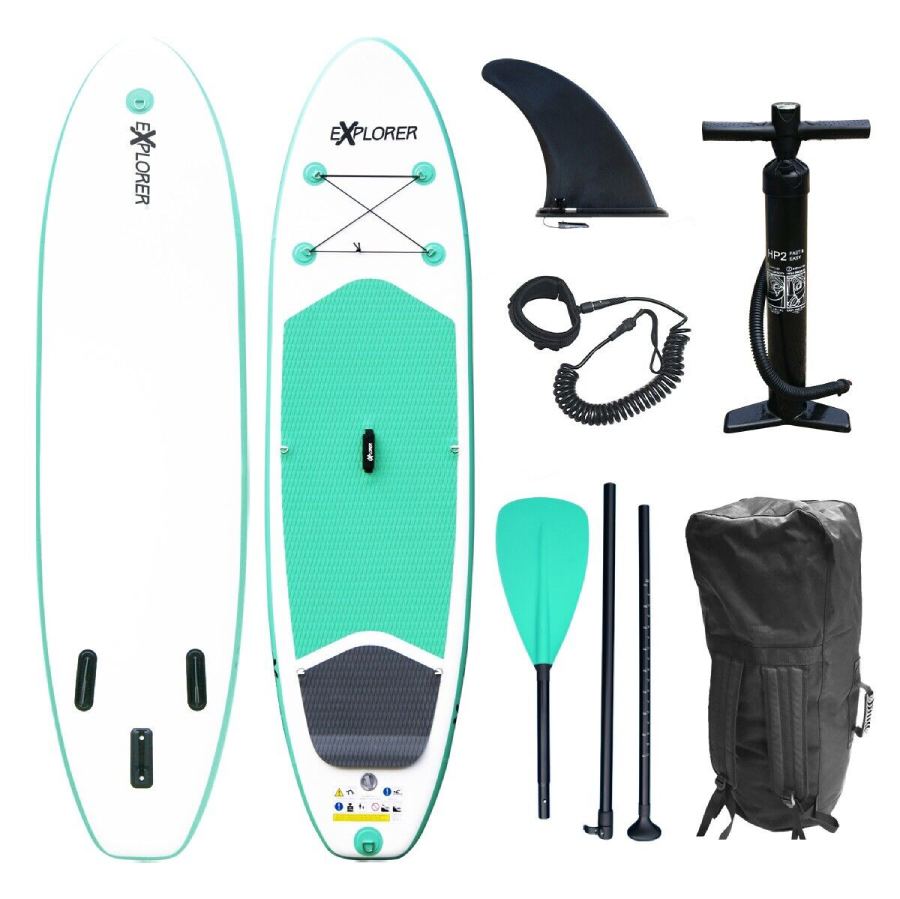 Paddleboard Explorer 300 / nosnost 115 kg / mentolová Varianta: ivi2