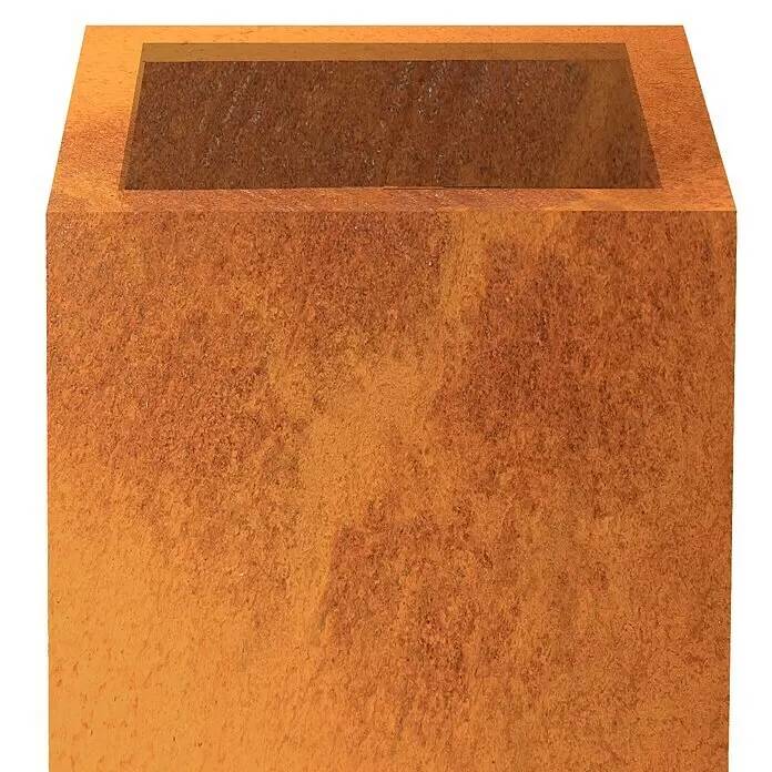 Květináč Palatino Exclusive Line Nora / 50 x 50 x 50 cm / ocel / červenohnědá Varianta: ivi1