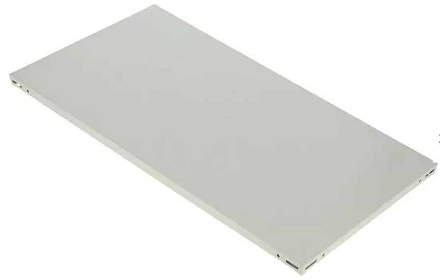 Kovová police Regalux / 50 x 100 cm / nosnost 85 kg / kov / šedá Varianta: ivi1
