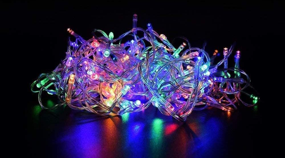 Světelný LED řetěz Tarrington House / 150 LED / 7,5 m / 8 funkcí / venkovní i vnitřní / vícebarevná Varianta: ivi0