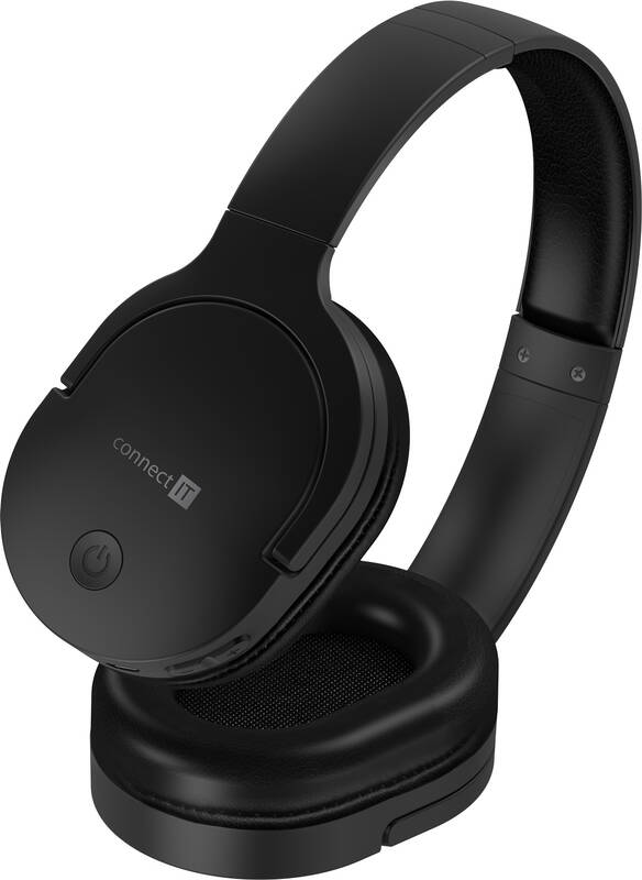 Bezdrátová sluchátka Connect IT / CHP-0500-BK / 20 Hz až 20 kHz / 110 dB / 32 ohm / černá Varianta: ivi1