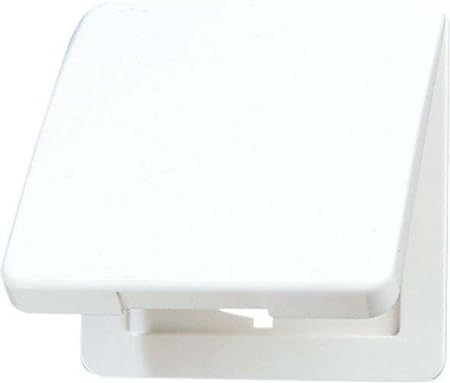 Výklopný kryt zásuvky Jung CD590KL / alpská bílá Varianta: ivi0