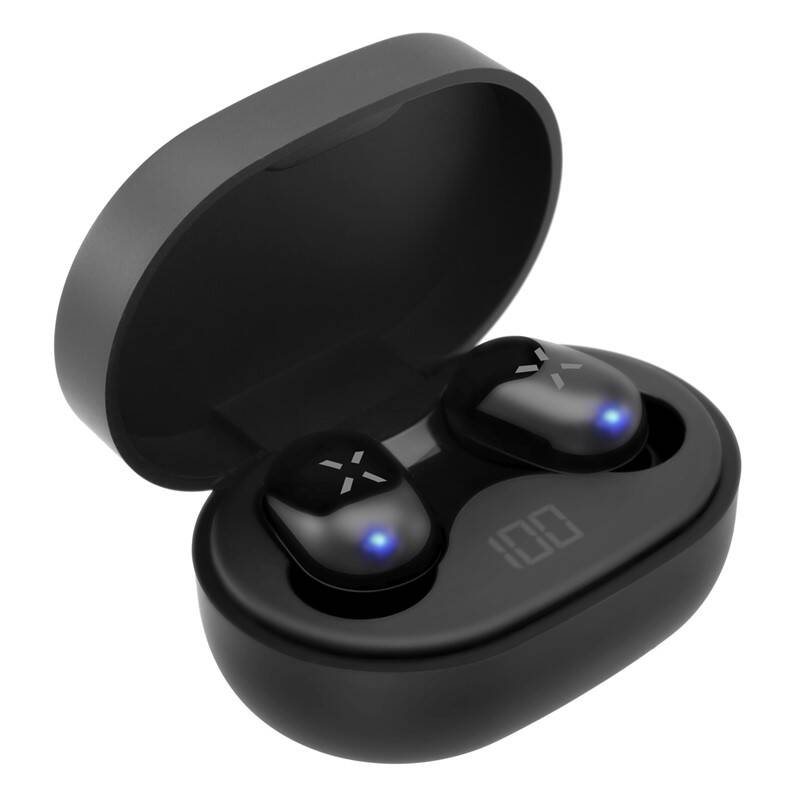Bezdrátová sluchátka FIXED TWS BOOM Joy double master / výdrž až 3,5 h / 20 až 20000 Hz / Bluetooth 5.0 / černá Varianta: ivi3