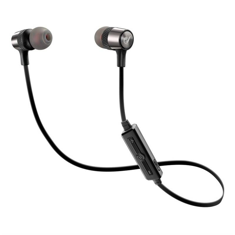 Bezdrátová sluchátka CellularLine Jungle / výdrž až 5 h / Bluetooth / 20–20000 Hz / černá Varianta: ivi1