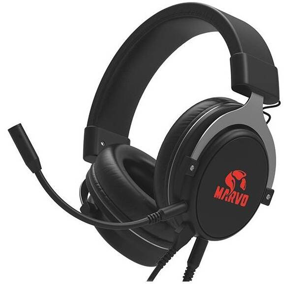Herní sluchátka Marvo HG9052 / 32 ohm / 20 Hz až 20 kHz / citlivost 110 dB / černá Varianta: ivi1