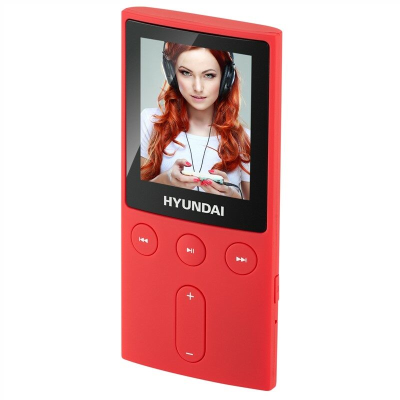 MP3 přehrávač Hyundai MPC 501 / GB4 / FM / 1,8" LCD displej / červená Varianta: ivi1