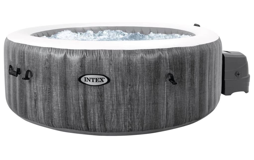 Nafukovací vířivka Intex Pure Spa Bubble Greywood Deluxe 4 28440 / 4 osoby / 795 l / 140 masážních trysek Varianta: ivi1