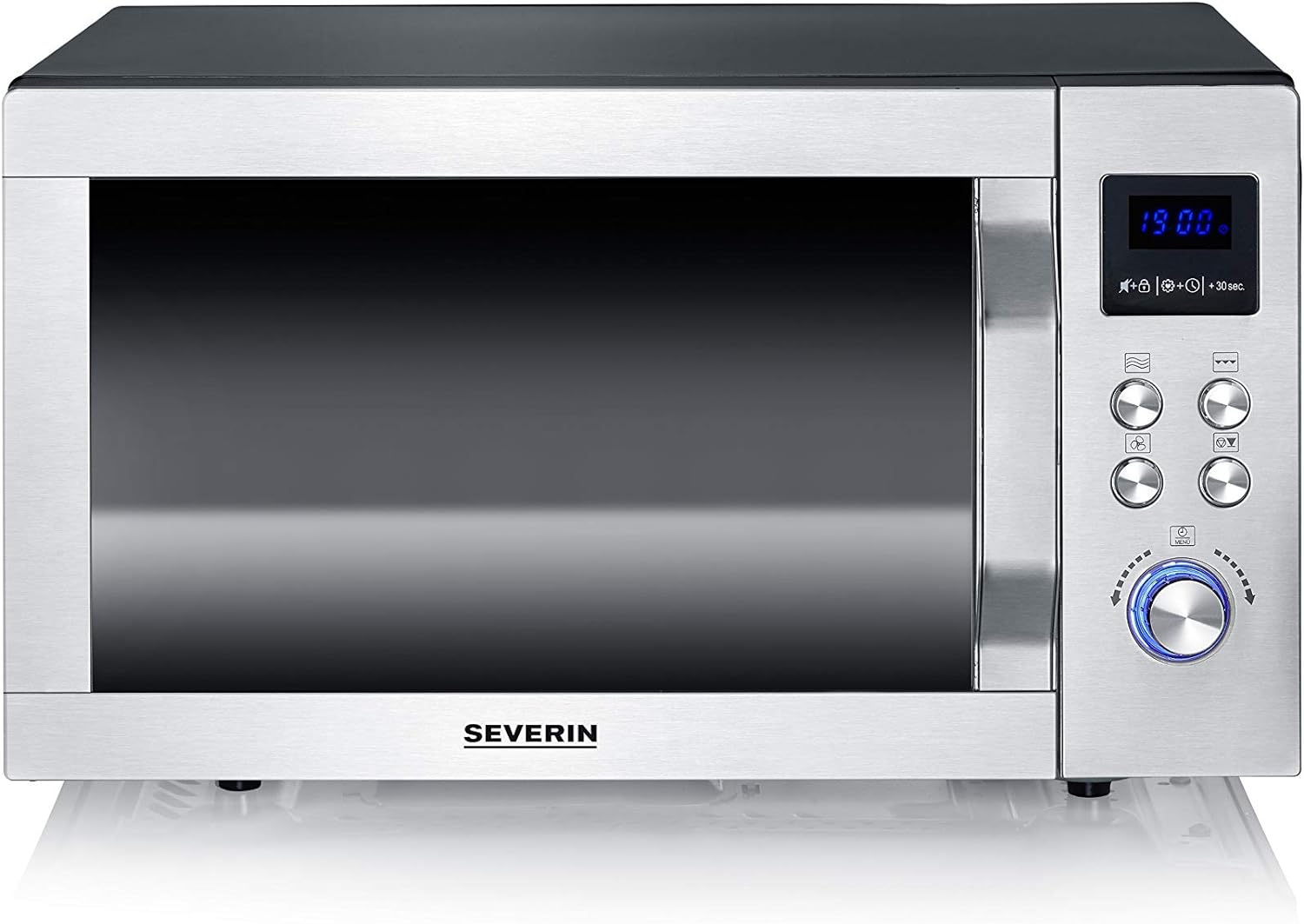 Mikrovlnná trouba Severin MW 7758 Ceramic / 2050 W / 25 l / 10 úrovní / 8 programů / nerez Varianta: ivi0