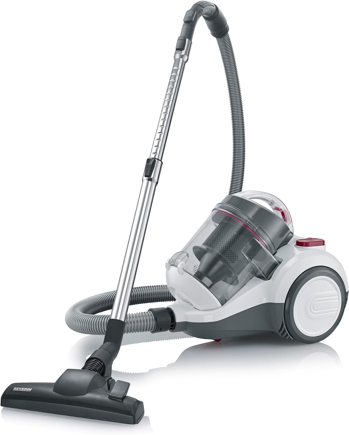 Bezsáčkový cyklónový vysavač Severin CY 7088 / 800 W / 2,1 l / 78 dB / bílá / šedá Varianta: ivi0