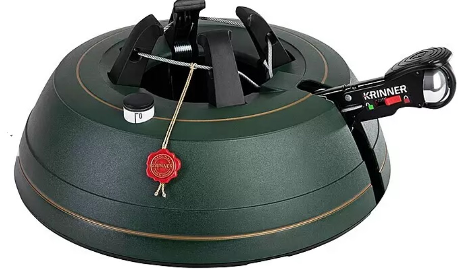 Stojan na vánoční stromek Krinner Ultra Grip XL / 4,5 l / max. O kmene 12 cm / plast / zelená Varianta: ivi1