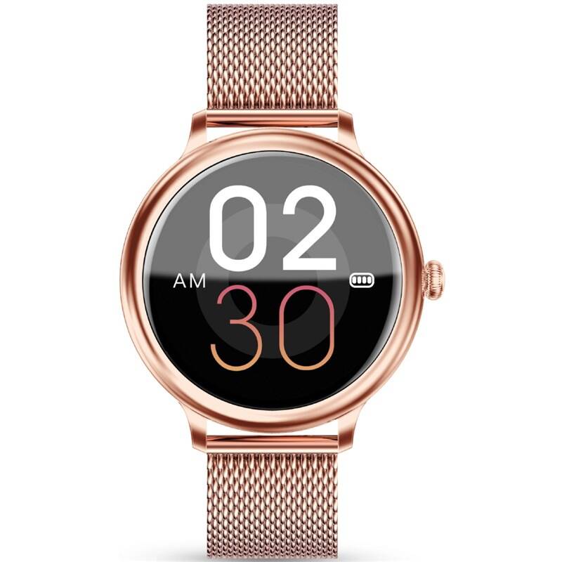 Chytré hodinky Aligator Watch Grace AW04RG / 1,09" IPS displej / 3x řemínek / Rose Gold Varianta: ivi1