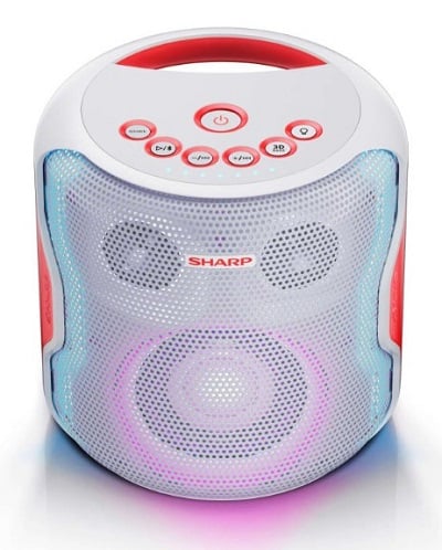 Sharp Bezdrátový bluetooth reproduktor PS-919WH / 130 W / True wireless Stereo / bílá Varianta: ivi1