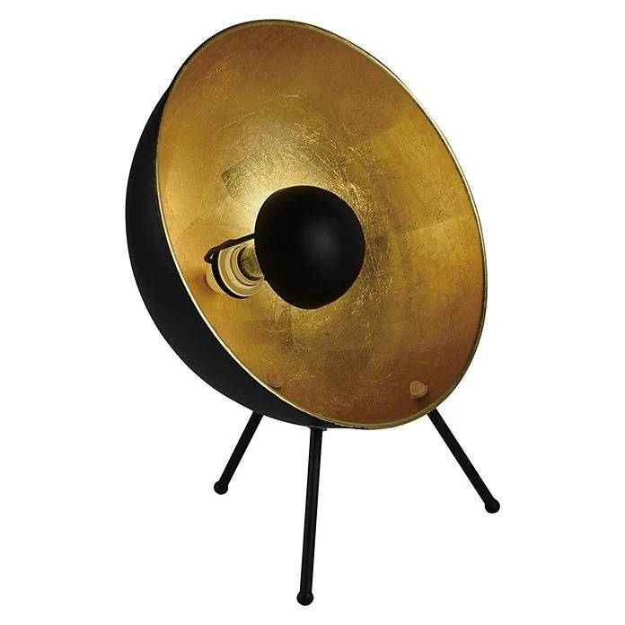 German Moderní stolní lampa / 60 W / O 40 cm / černá/zlatá Varianta: ivi1