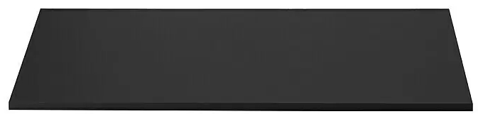 Nástěnná police Dolle / 80 x 30 x 1,9 cm / dřevotříska / antracit Varianta: ivi0