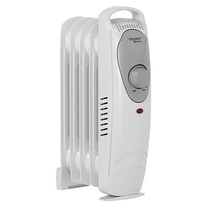 German Olejový mini radiátor / 600 W / velikost místnosti do cca 6 m2/ bílá Varianta: ivi1