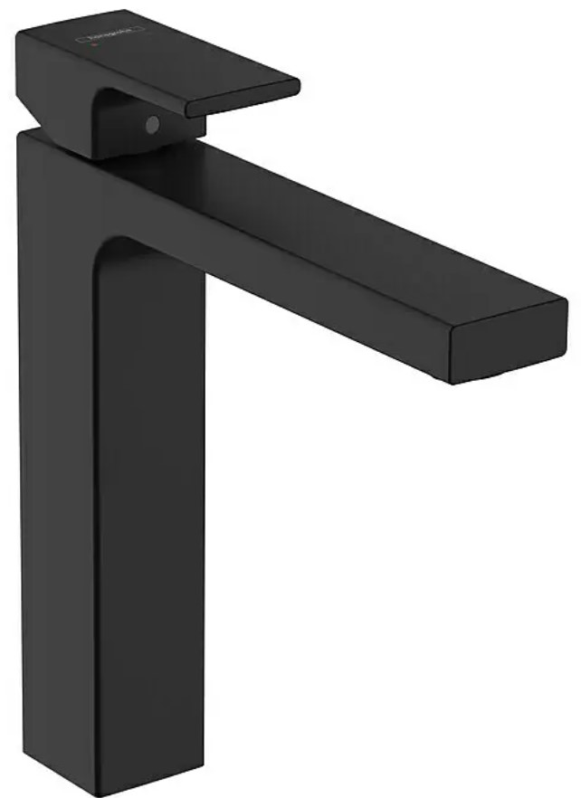Umyvadlová baterie Hansgrohe Vernis Shape 190 / 5 l/min. / keramická kartuše / vysokotlaká / výška 25 cm / mosaz / matná černá Varianta: ivi2