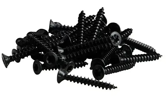 Montážní šrouby pro dřevěné panely FibroTech / 100 ks / 4,2 × 30 mm / černá Varianta: ivi1