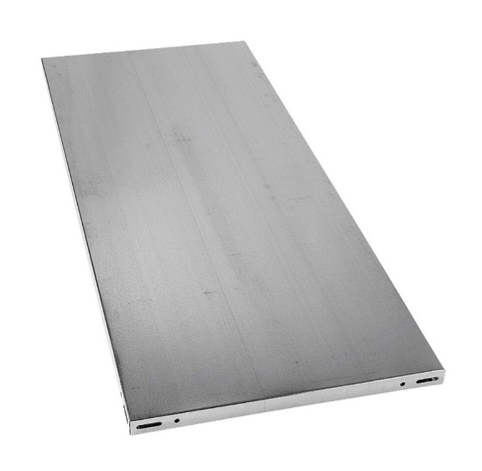 Regálová police Regalux / 120 x 50 cm / nosnost 85 kg / stříbrná Varianta: ivi1