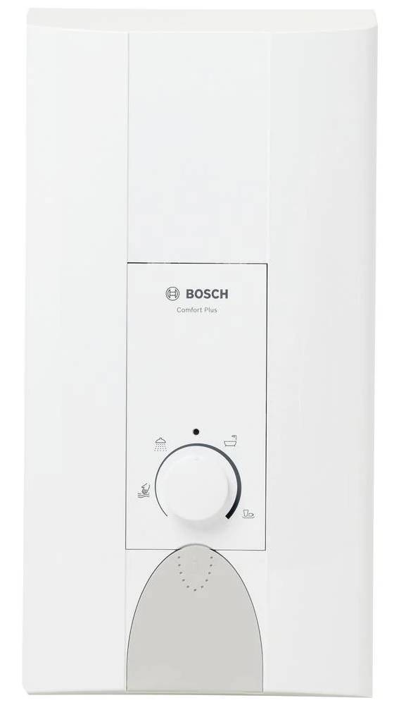 Elektrický průtokový ohřívač vody Bosch Home 7736504710 Tronic Comfort plus / LED indikátor / 21 kW / IP25 / 15 dBA / bílá Varianta: ivi1