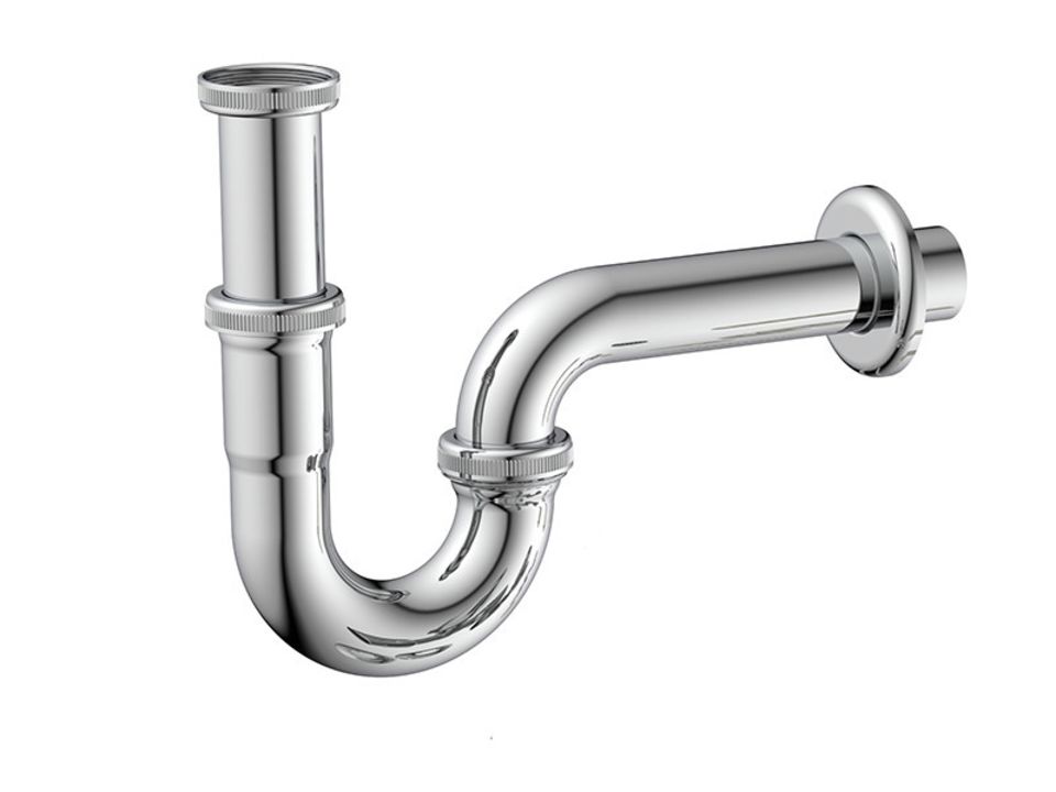 Nerezový sifon umyvadla Insanpro RS32 / 1 1/4" x DN32 / nerez / chrom Varianta: ivi1