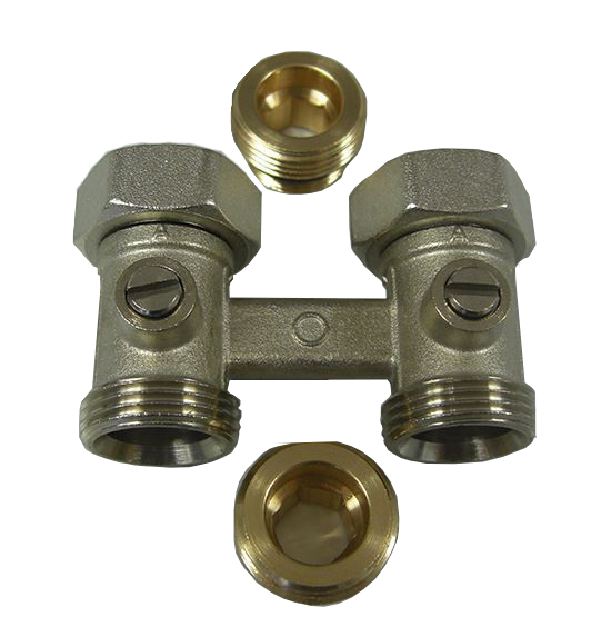 Připojovací šroubení k radiátorům Sanicomfort / H kus / 1/2" / kov Varianta: ivi1