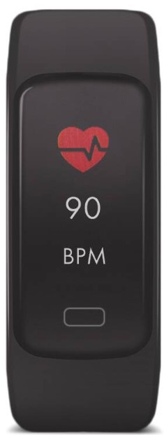 Fitness náramek Forever SB-130 / 0,96" / Bluetooth 4.0 / dotykový / černá Varianta: ivi1