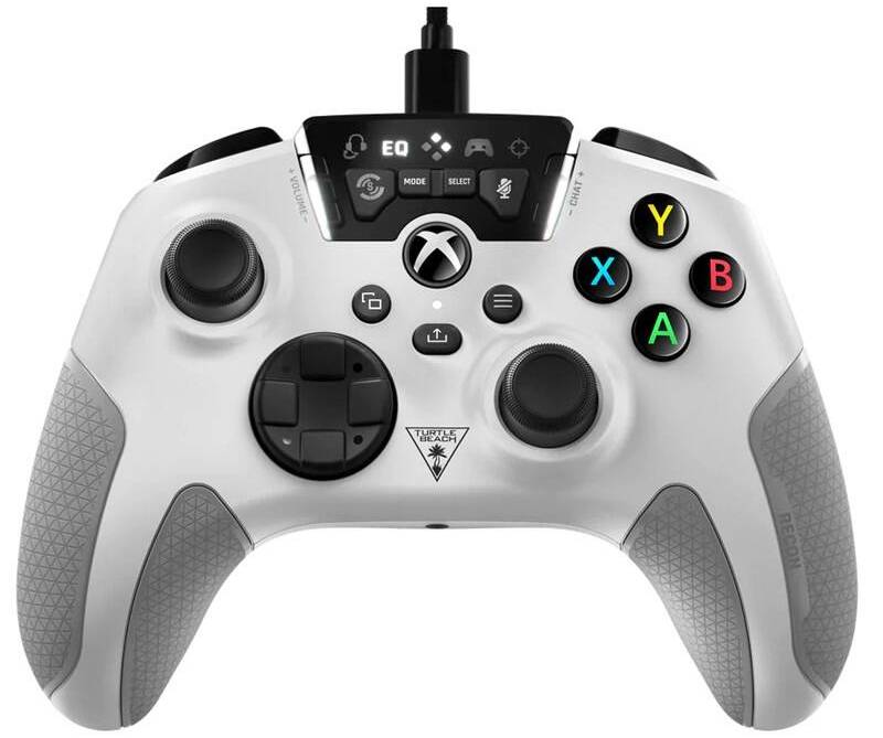Gamepad Turtle Beach Recon pro Xbox One/Series, PC (TBS-0705-02) / USB 2.0 / 10 tlačítek / 3 m / bílá Varianta: ivi1
