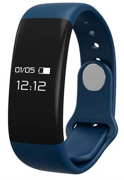 Fitness náramek CUBE 1 H30 (NEOSCUH30X052) / 50 mAh / Bluetooth 4.0 / 0,66" (1,67 cm) OLED displej / modrá Varianta: ivi1