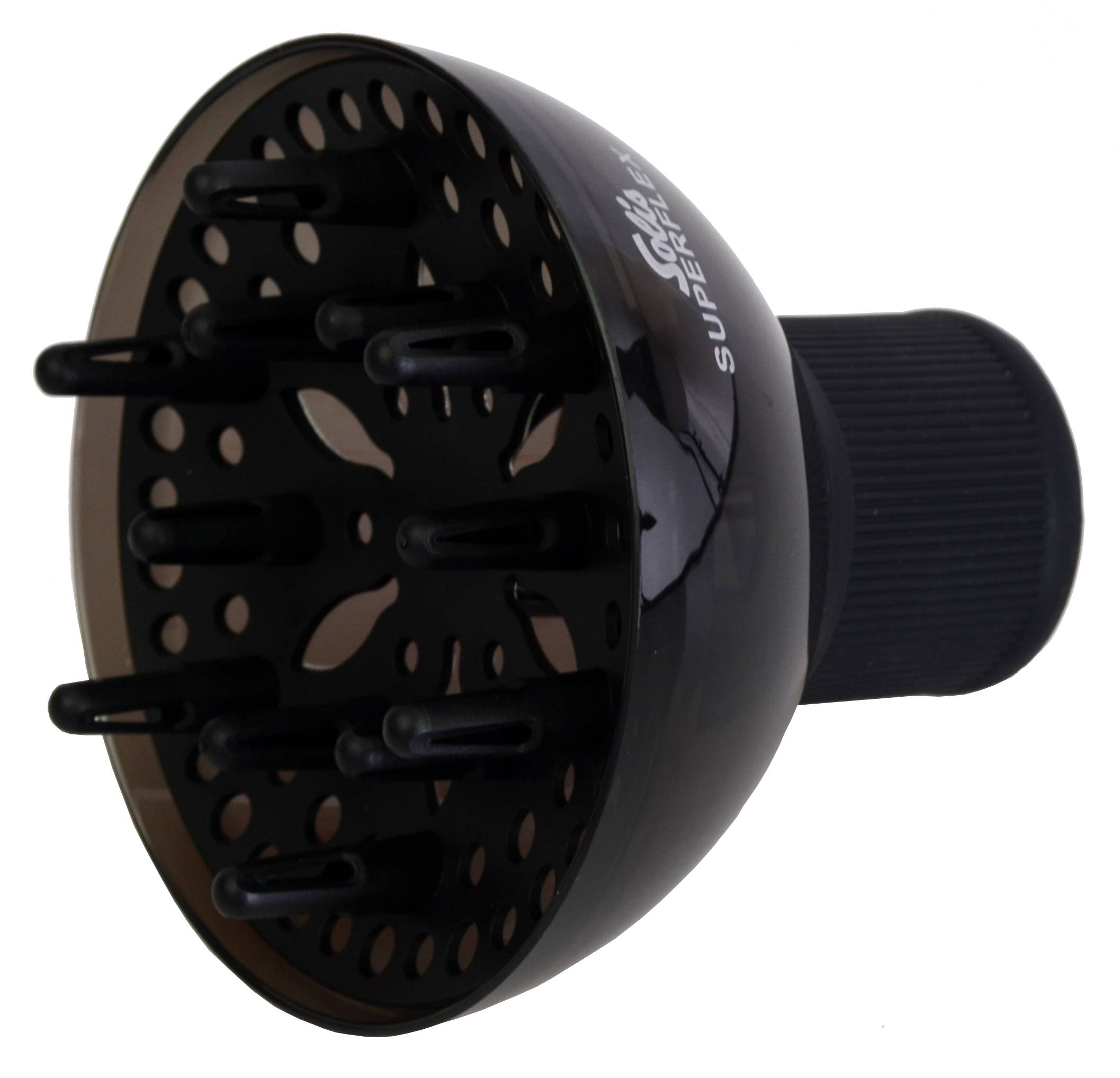 Difuzér Solis Superflex 967.68 / určeno pro fény značky Solis / hroty 3 a 3,5 cm / O 14,5 cm / černá Varianta: ivi0