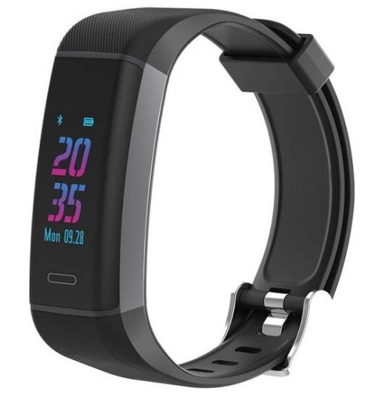 Fitness náramek Carneo G-Fit+ / 0,96" (2,4 cm) / IP67 / 240 hod. / OLED displej / černá Varianta: ivi1