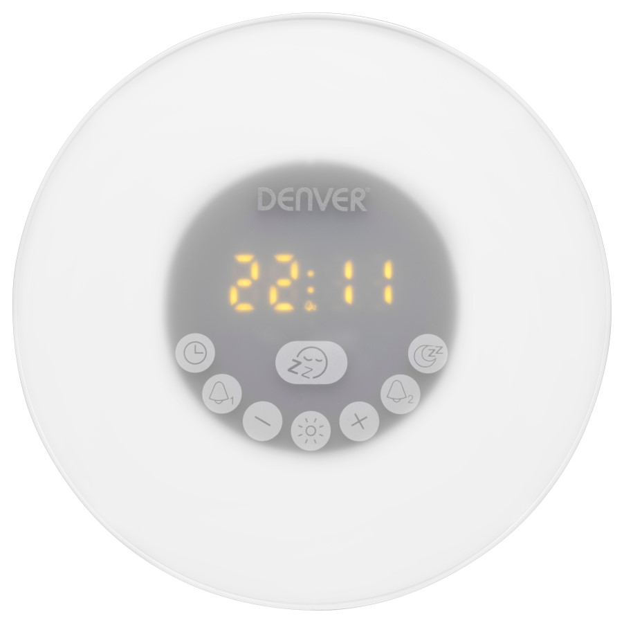 Radiobudík Denver CRLB-400 / Bluetooth / MicroSD / LED displej / stříbrná/bílá Varianta: ivi0