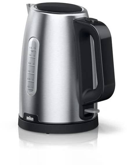 Rychlovarná konvice Braun PurShine WK1500.BK / 2200 W / 1,7 l / nerez/černá Varianta: ivi11