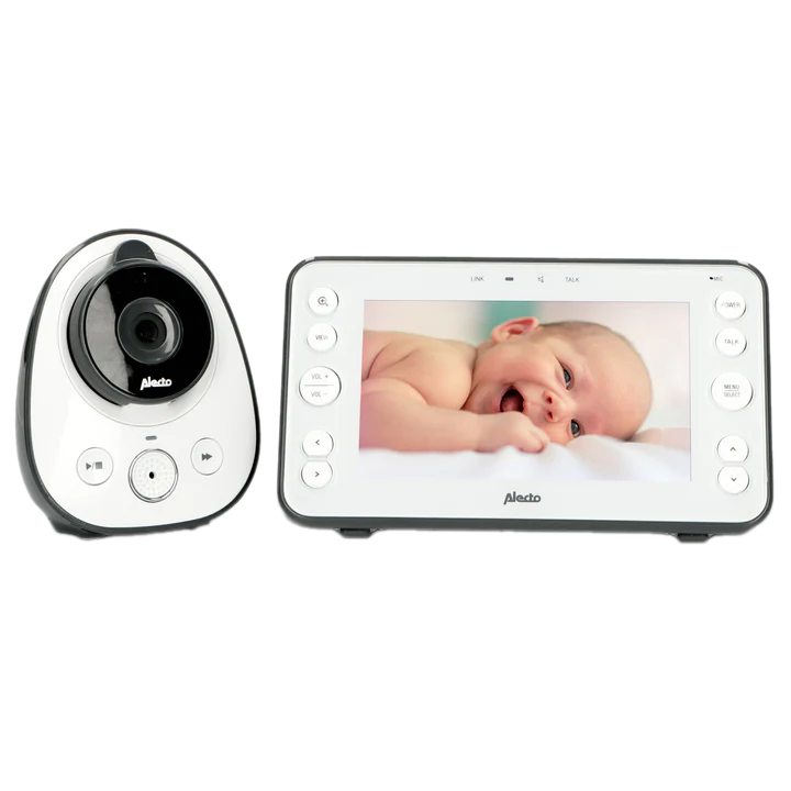 Dětská elektronická chůvička Alecto DVM-150 / 5" / 2,4 GHz / bílá Varianta: ivi1