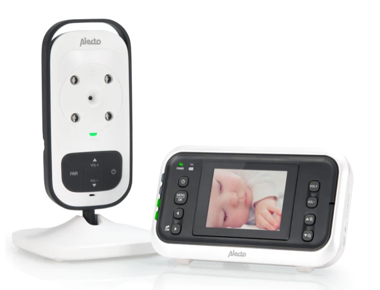 Dětská elektronická chůvička Alecto DVM-75 / 2,4'' / VOX funkce / 2,4 GhZ / bílá/černá Varianta: ivi8