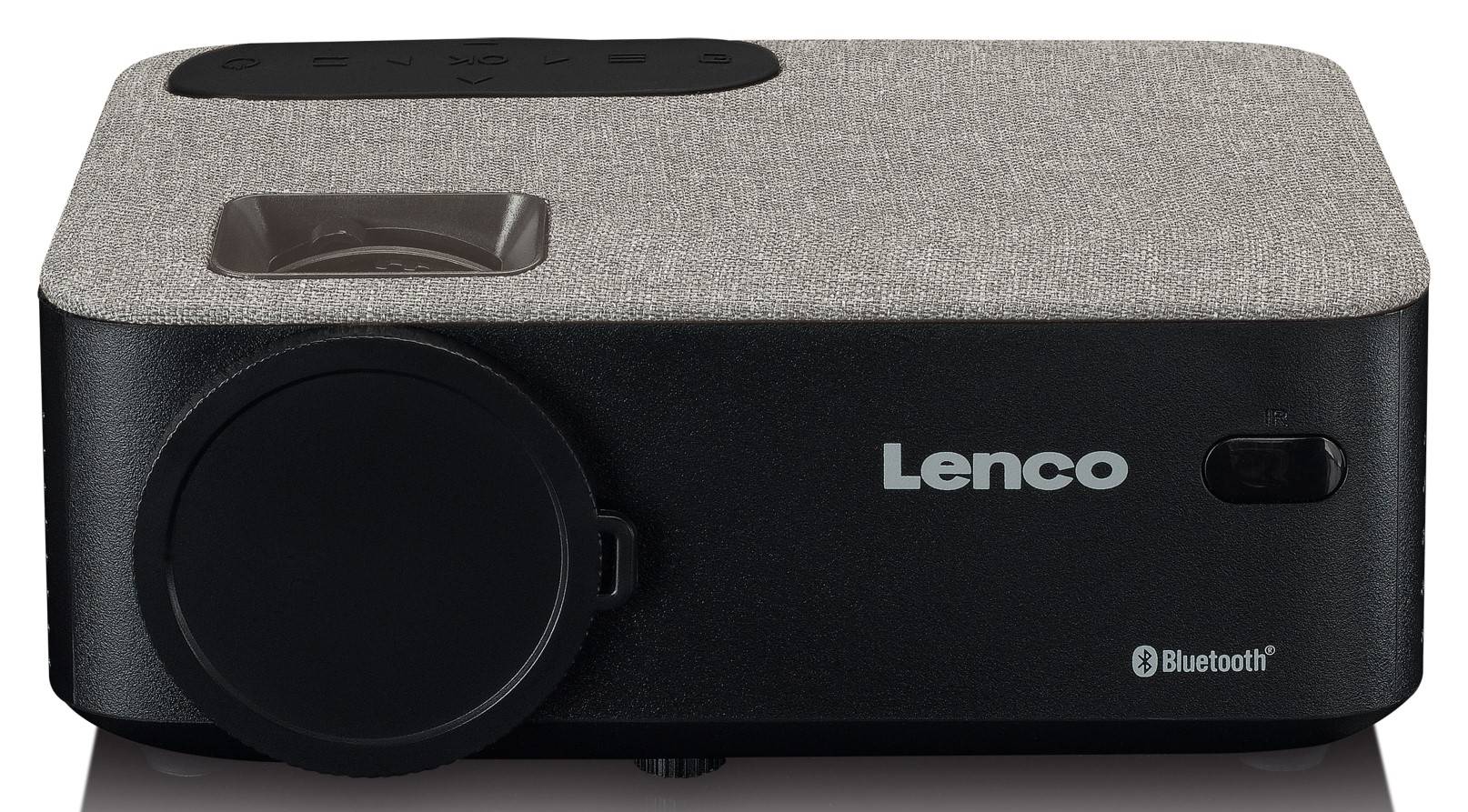 LCD projektor Lenco LPJ-700BKGY / Bluetooth / 3000 : 1 / projekce až 300 cm (+/-120) / 1280 x 720 px / 4000 lm / černá/šedá Varianta: ivi1
