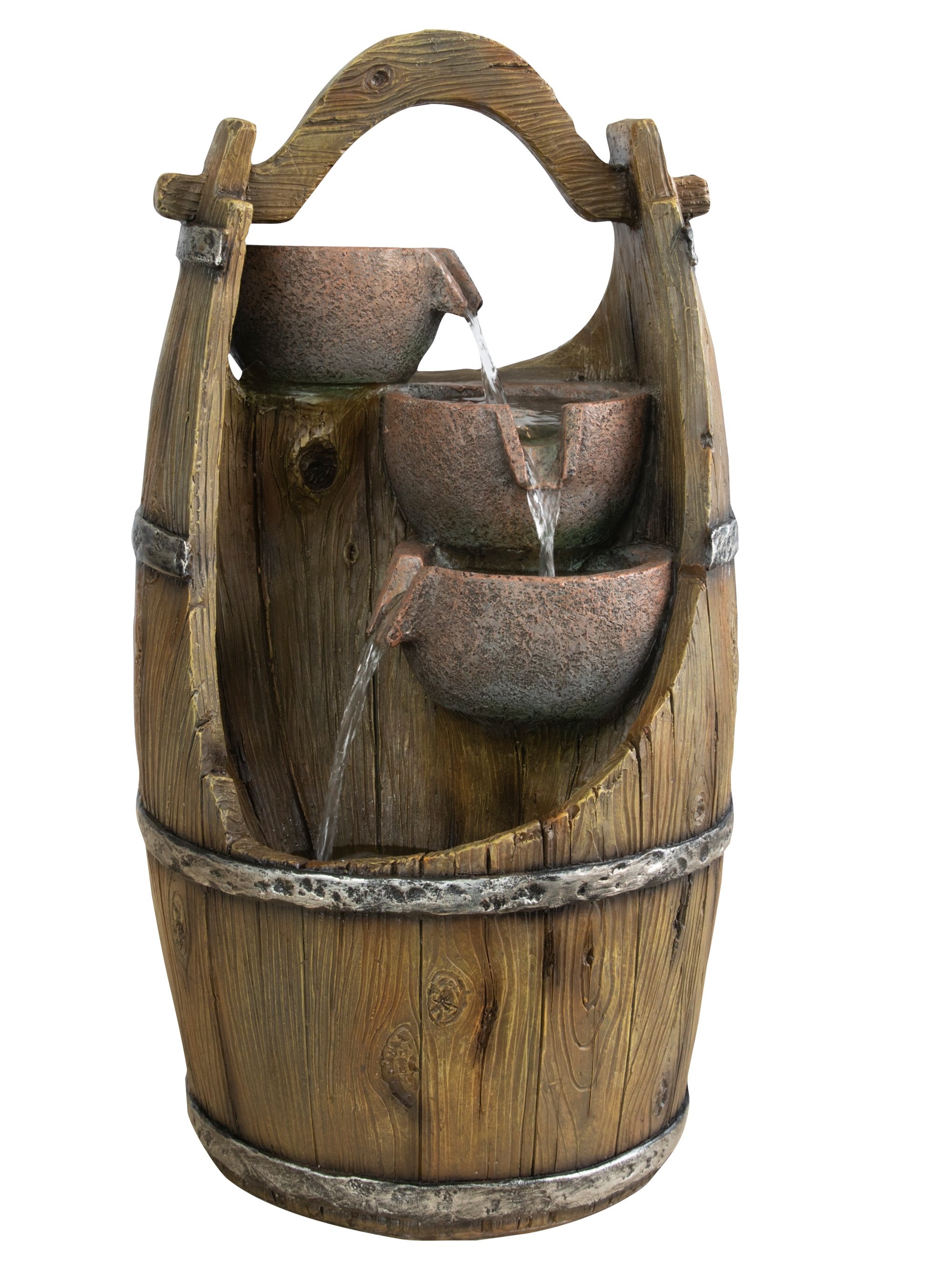 Zahradní fontána BestBerg EF-18 / polyresin / 37 x 34,5 x 70,5 cm Varianta: ivi0